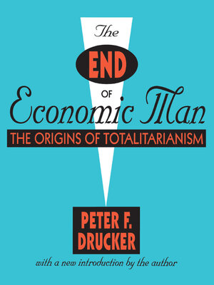 cover image of The End of Economic Man